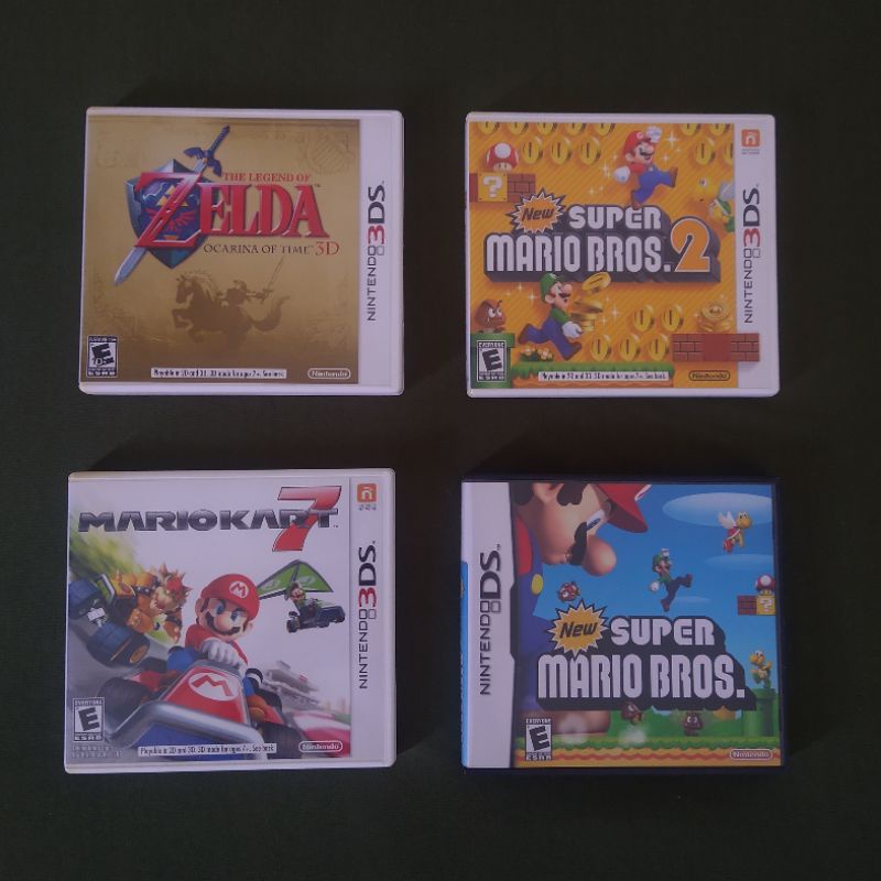 Jogos de Nintendo DS e 3DS Originais Completos