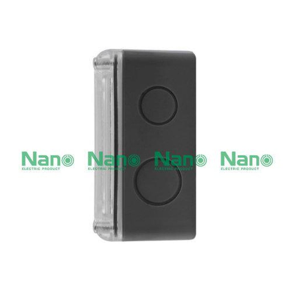 รูปสินค้า NANO Electric® NANO-202CB กล่องกันน้ำพลาสติก ฝาใส ขนาด W109.50xH109.50xD59.80 mm (JUNCTION BOX IP65) สีดำ