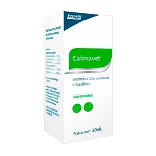 Calmavet 30ml Calmante Natural Para Cães E Gatos Provets em Oferta na Shopee