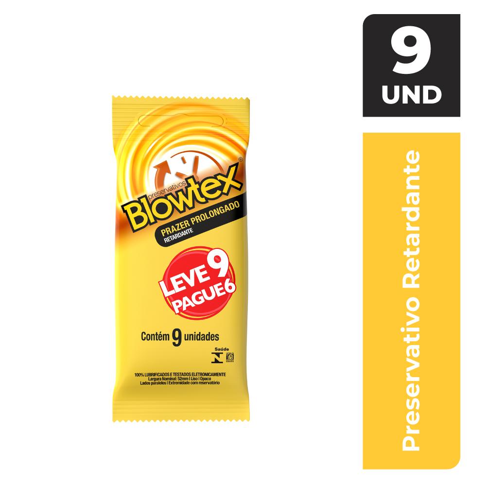 Preservativo Blowtex Retardante Leve 9 Pague 6 unidades em Oferta na Shopee