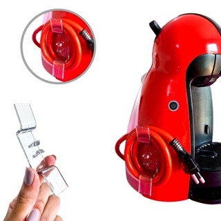 Organizador De Cabos Para Cozinha Eletrodomésticos  Organizador Clipes Titular Fio Esconder fio max em Oferta na Shopee