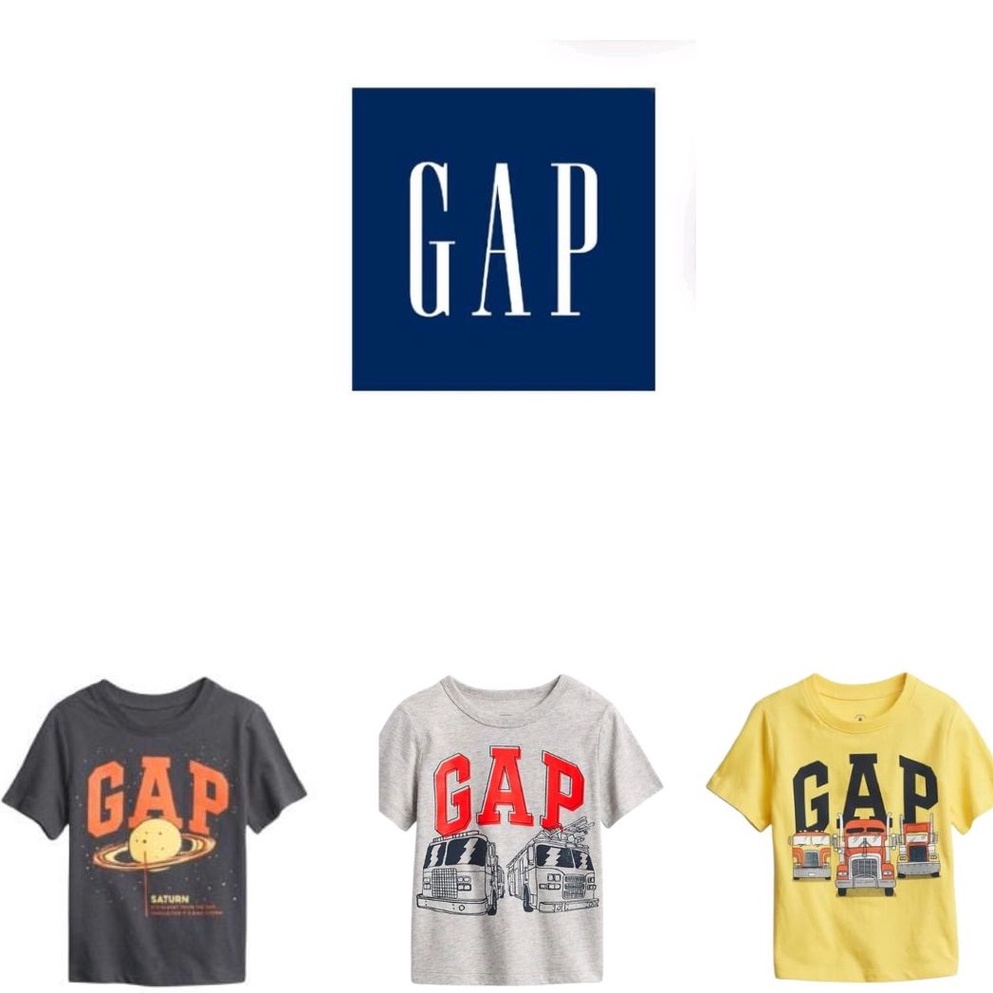 Camiseta GAP infantil menino Original