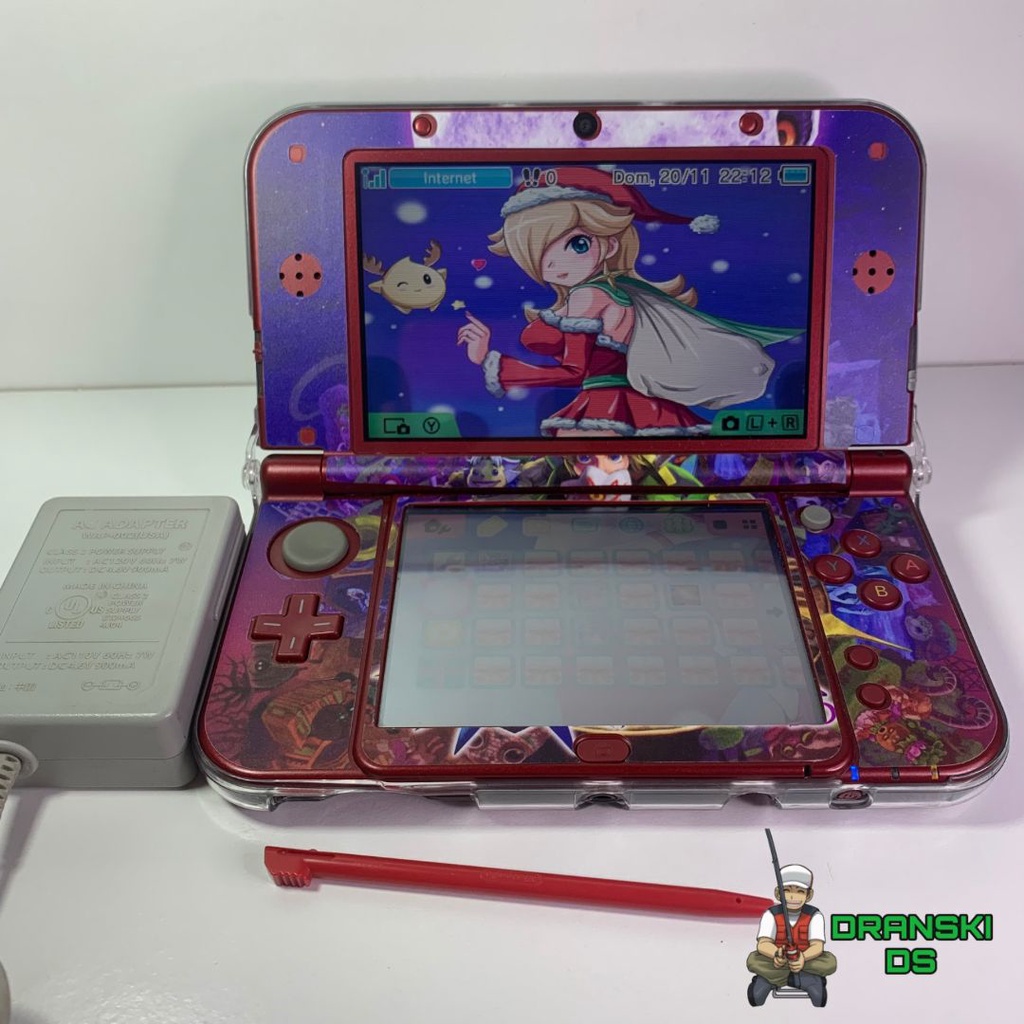 Nintendo New 3ds Xl Personalizado The Legend Of Zelda 64GB + 250 Jogos