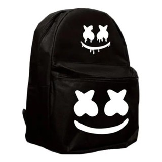 Mochila Escolar Marshmallow Dj Bolsa Volta As Aulas