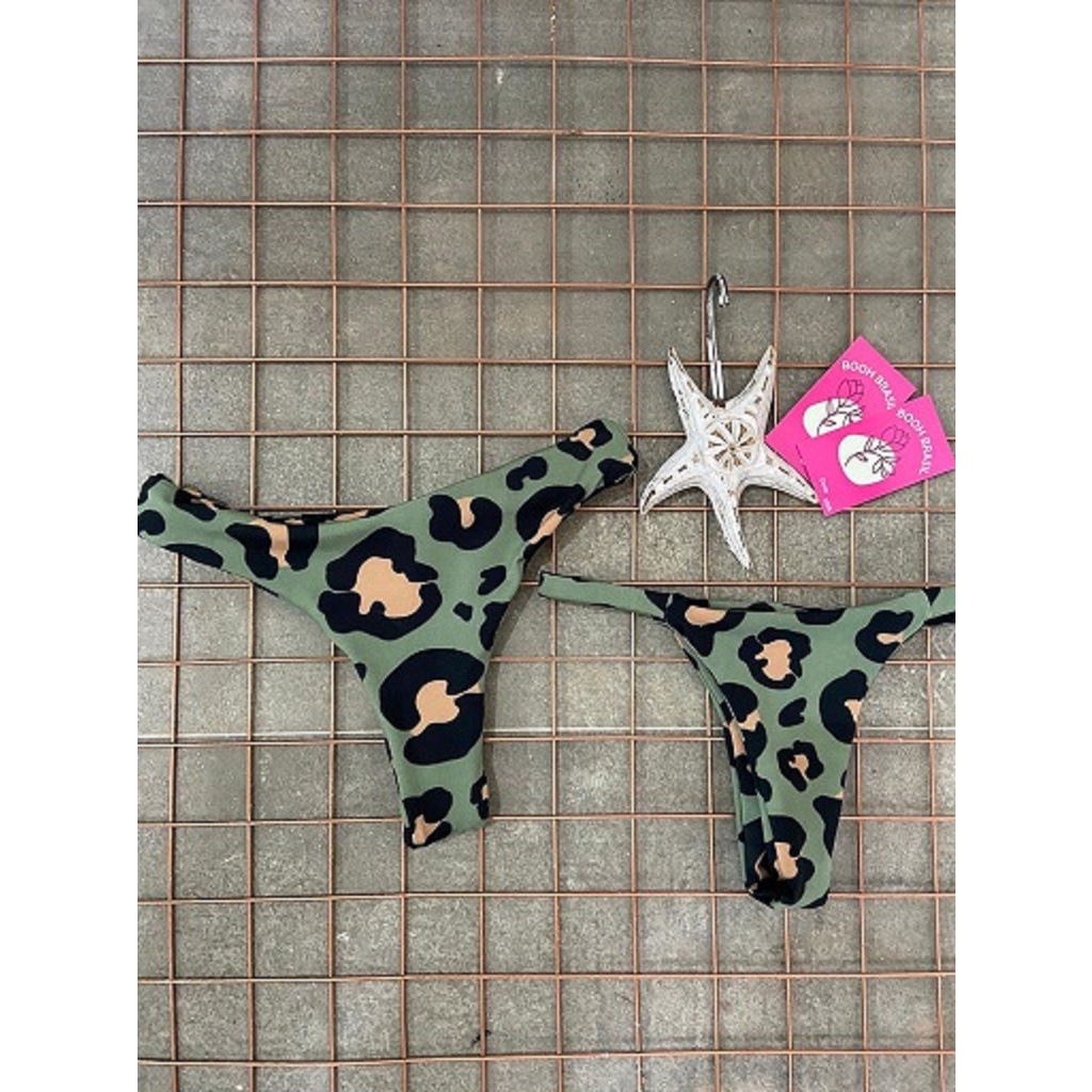 Calcinha Biquíne onça calcinha biquini Asa Delta ou fita em Oferta na Shopee
