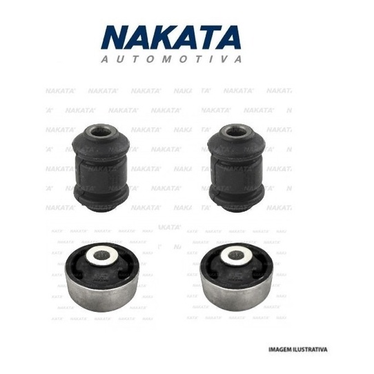 4 Buchas Bandeja VW Golf 1999 2000 2001 2002 2003 2004 2005 2006 2007 2008 2009 2010 2011 2012 2013 Nakata