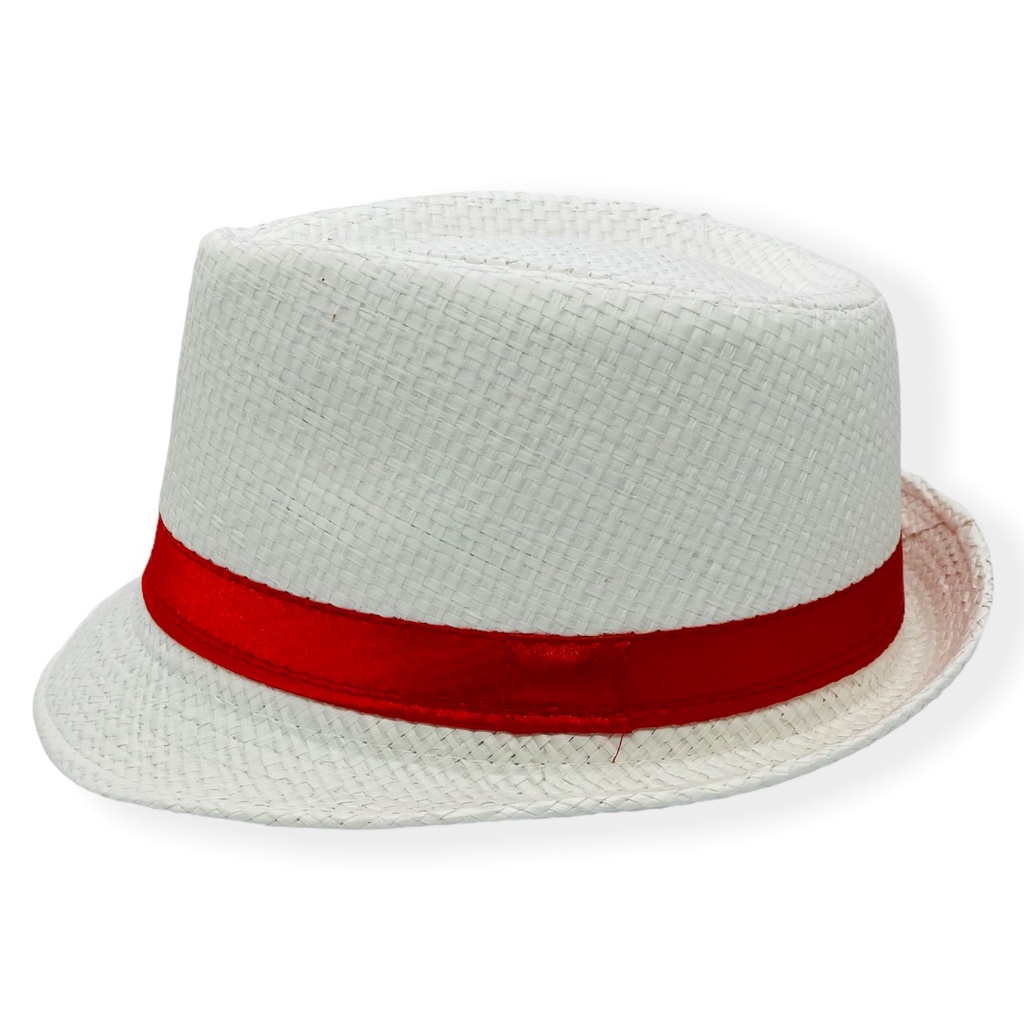 Chapeu Panama Malandrinho Branco Com Fita Ze Pilintra Umbanda Candomble