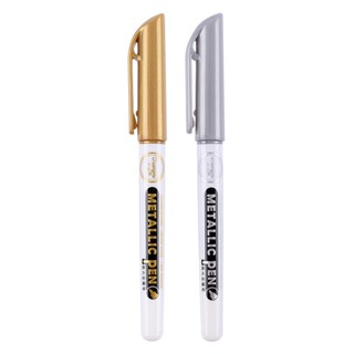 2 Cores Caneta De Desenho Em Resina Epóxi De Cristal Dourado Acrílico Marcador De Permanente Metálico