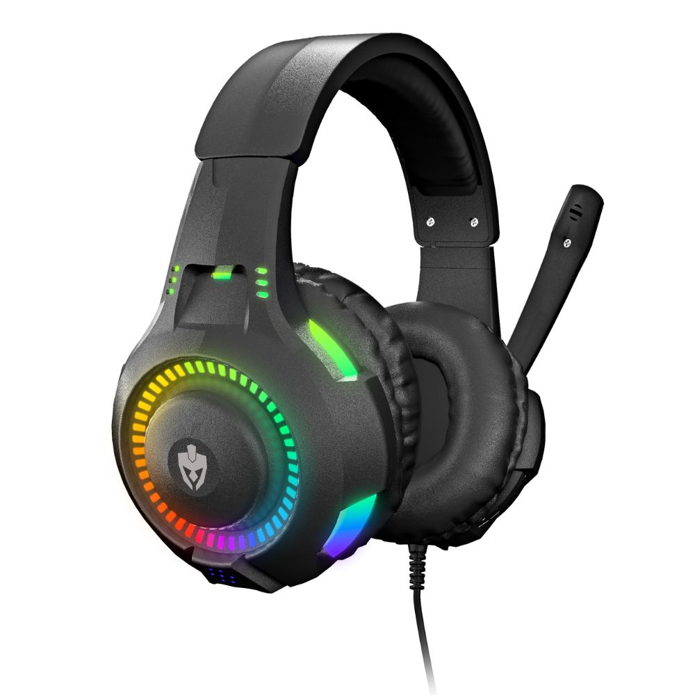 Headset Gamer Rival EG307 Com Fio e LED RGB PS4 Xbox PC Cel Shopee Brasil