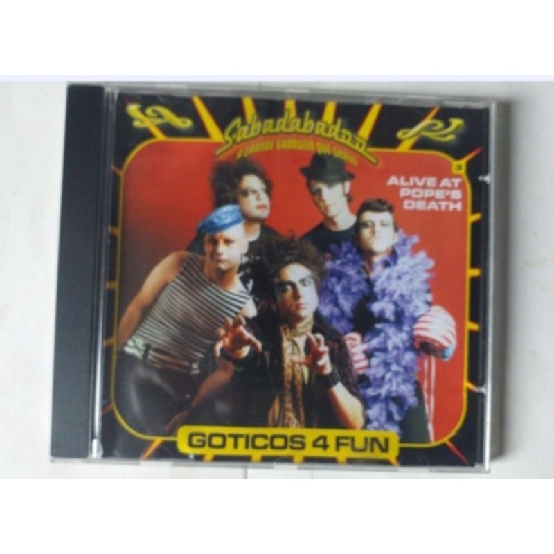 CD góticos 4 Fun ao vivo na grande garagem que grava perfeito estado midia e capa