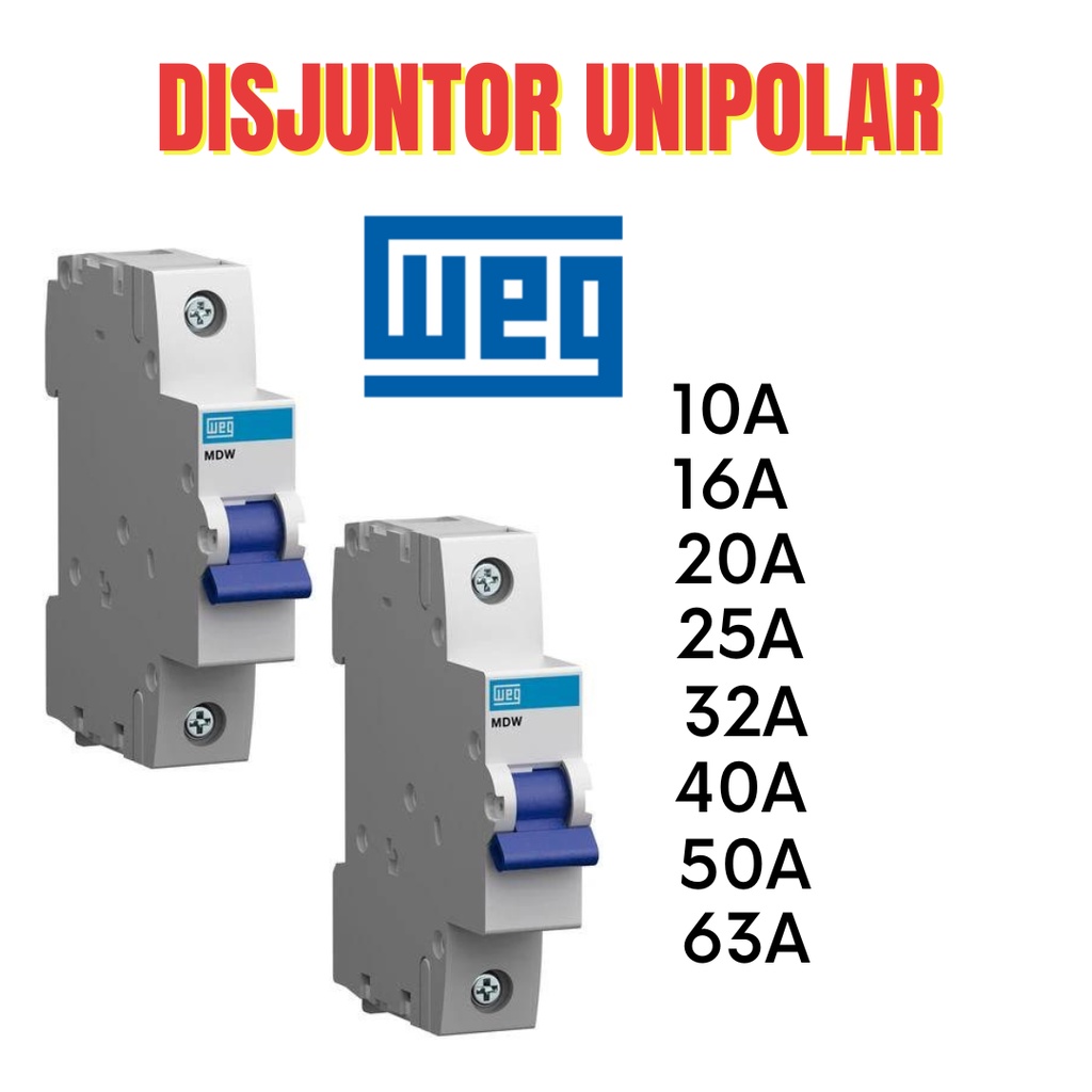 Disjuntor Unipolar 2a: Onde Comprar | BuscaProdutos