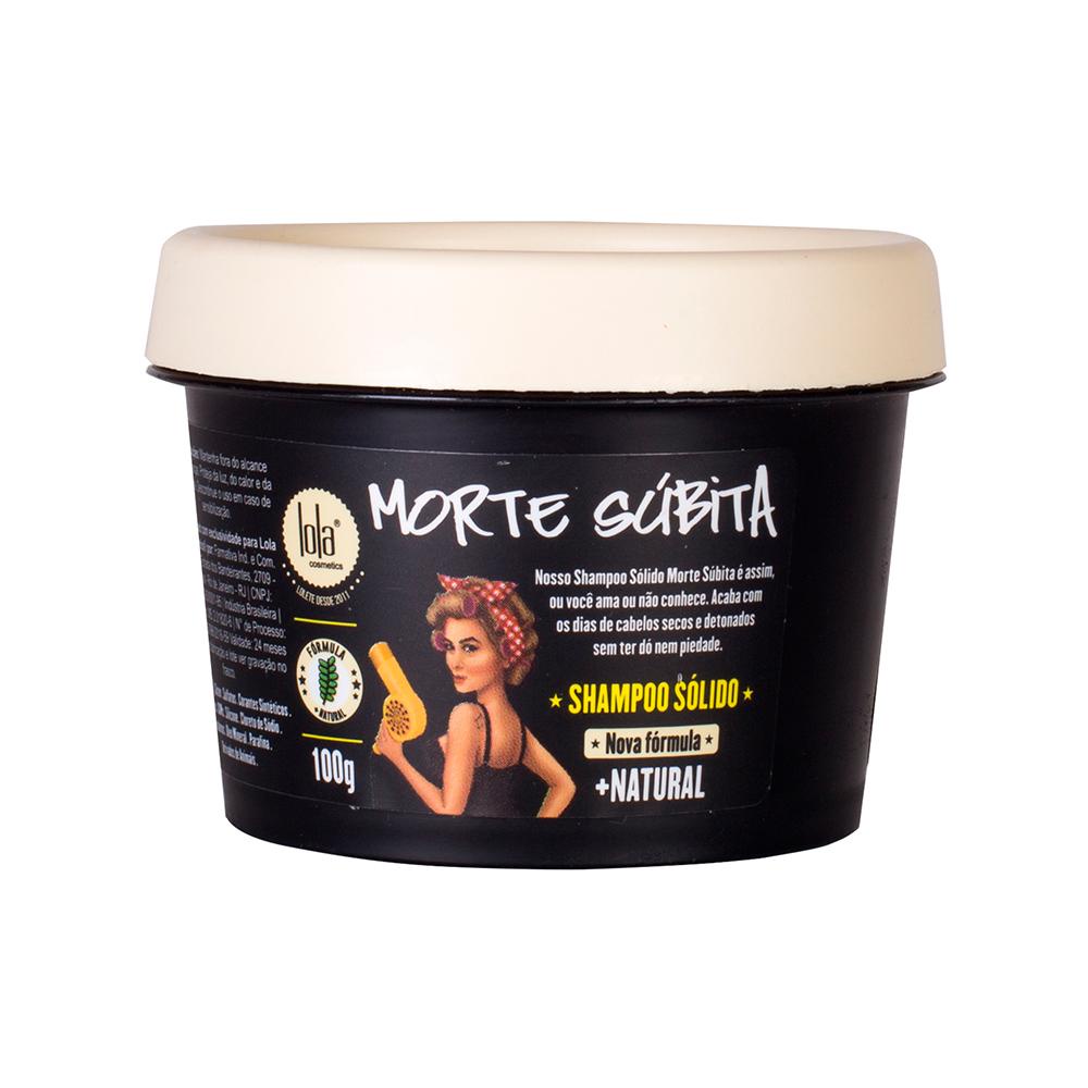 Lola Cosmetics Morte Súbita Shampoo Sólido 100g - Beauty