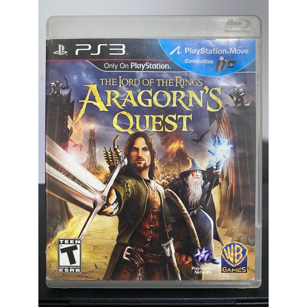 The Lord of the Rings ARAGORN'S QUEST \ Move ~ PS3