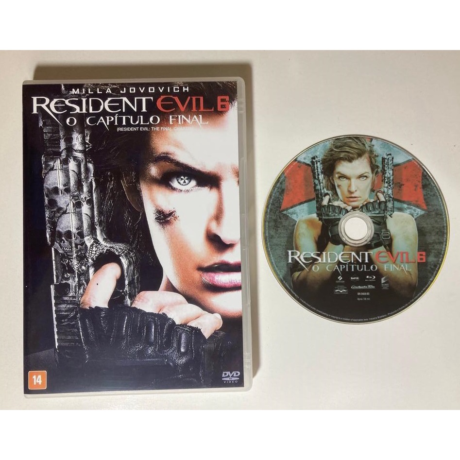 DVD - Resident Evil 6 - O Capítulo Final - Dublado e Legendado