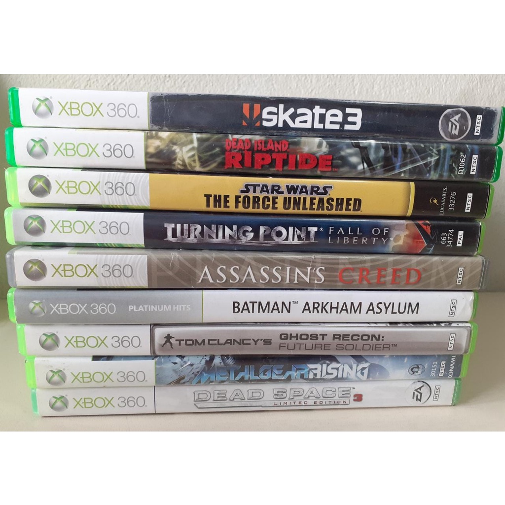 Jogos de Xbox 360 Originais Mídia Física