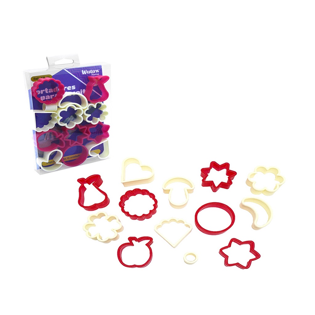 Cortadores Para Biscoito 13 Peças em Oferta na Shopee