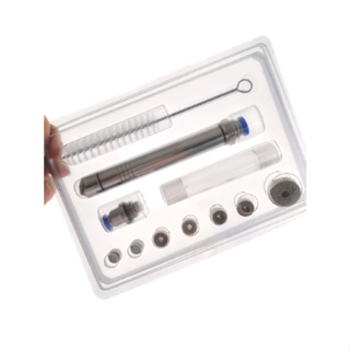 Caneta Para Peeling Diamantada INOX e ACRÍLICO  Com 5 Ponteiras - Ozotec em Oferta na Shopee