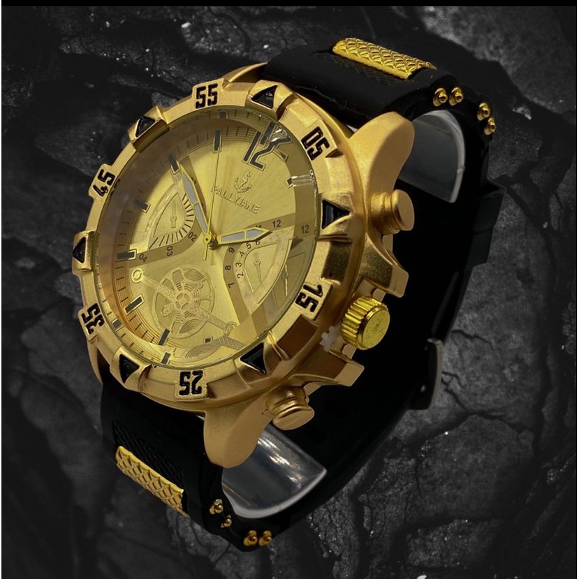 Relógio Masculino a Prova D'Água Luxo Moda Pulseira de Silicone — imagem 2 de 2