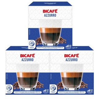 Kit 30 Cápsulas Café Bicafé Azzurro P/ Máquinas DeltaQ*