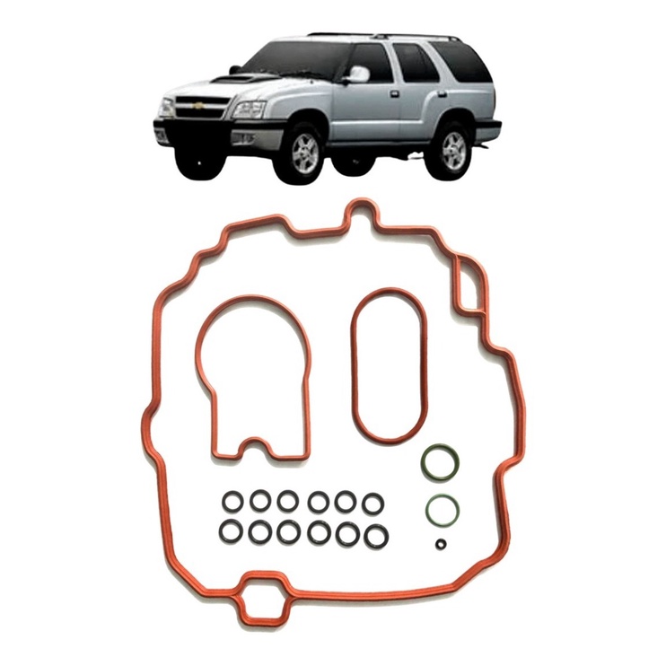 Kit Reparo Tbi Injeção Eletrônica Gm Blazer S10 4.3 V6 Junta Orings