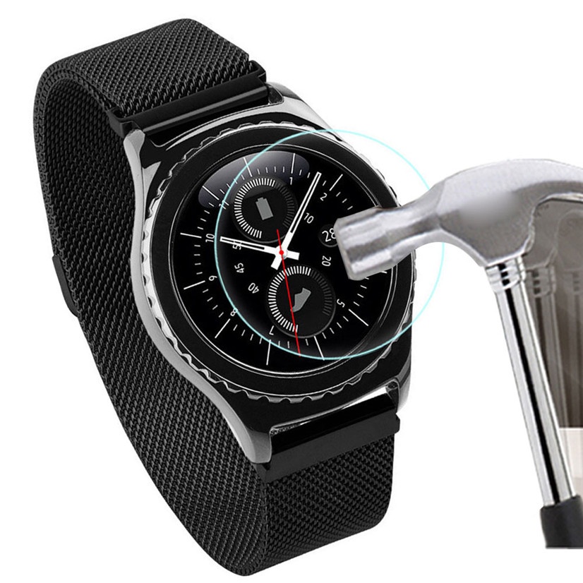 Película de Vidro Para Relógio Smartwatch Samsung Gear S3 Frontier / Classic - PRODUTO NO BRASIL P/ENTREGA
