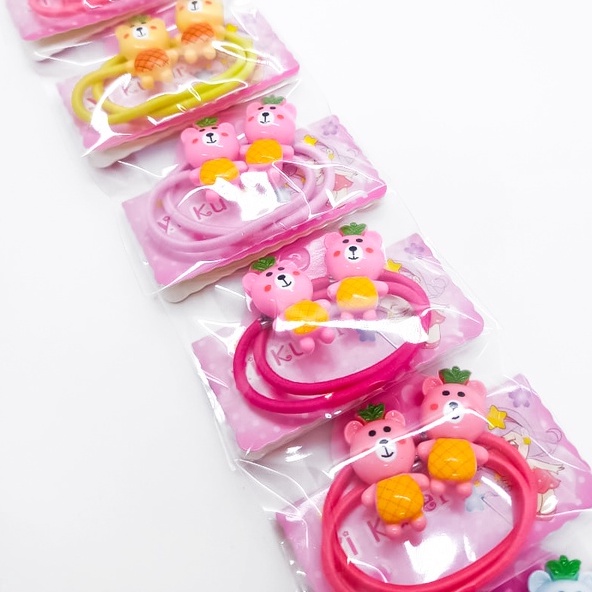 Kit 20 Elásticos Xuxinhas Rabicós de Cabelo Presente Feminino Infantil