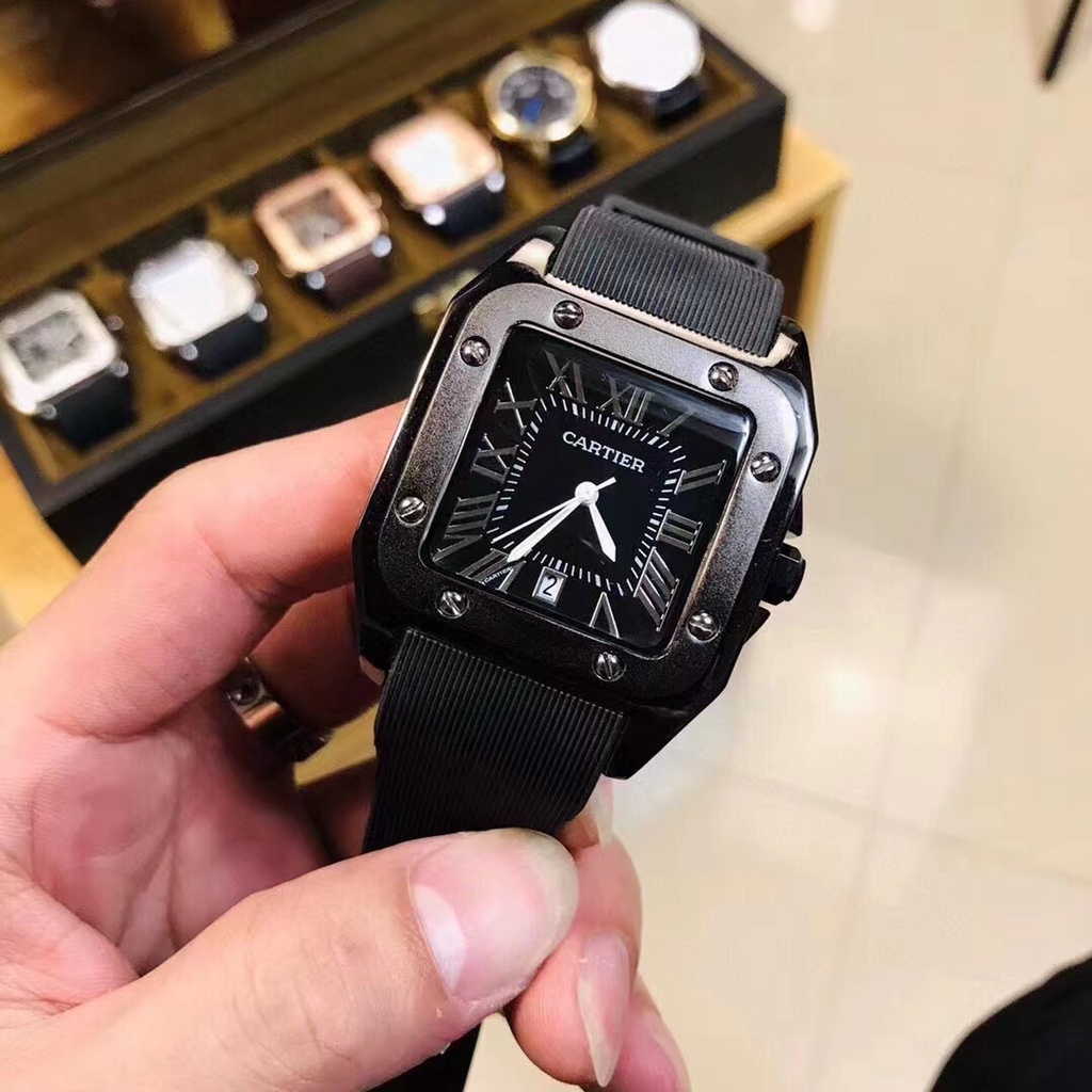 Cartier/Watch Tank Must Series Santos Quartz Relógio