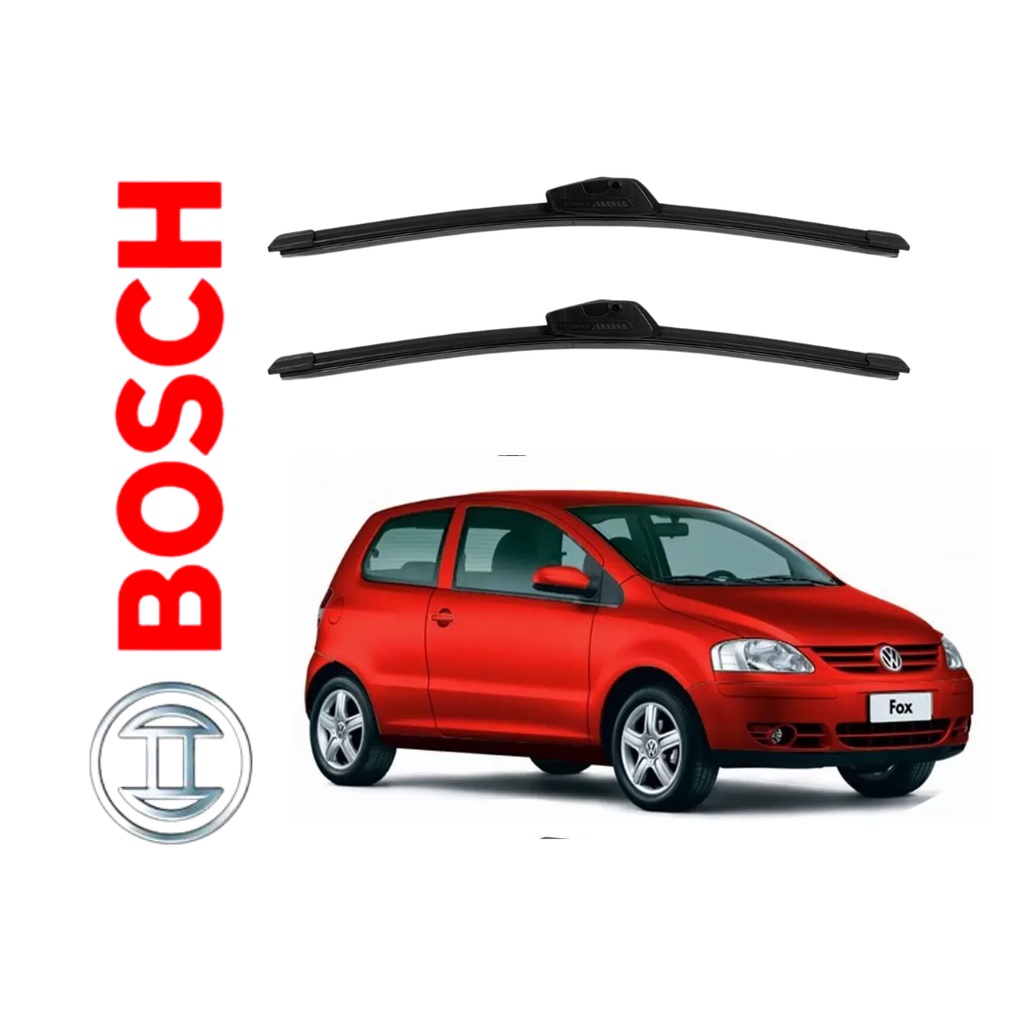 Par Palheta Limpador Parabrisa Fox Original Bosch 2003 2004 2005 2006 2007 2008 2009 2010 2011 em Oferta na Shopee