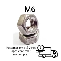 Porca Sextavada M6 Inox 316 ( A4 )