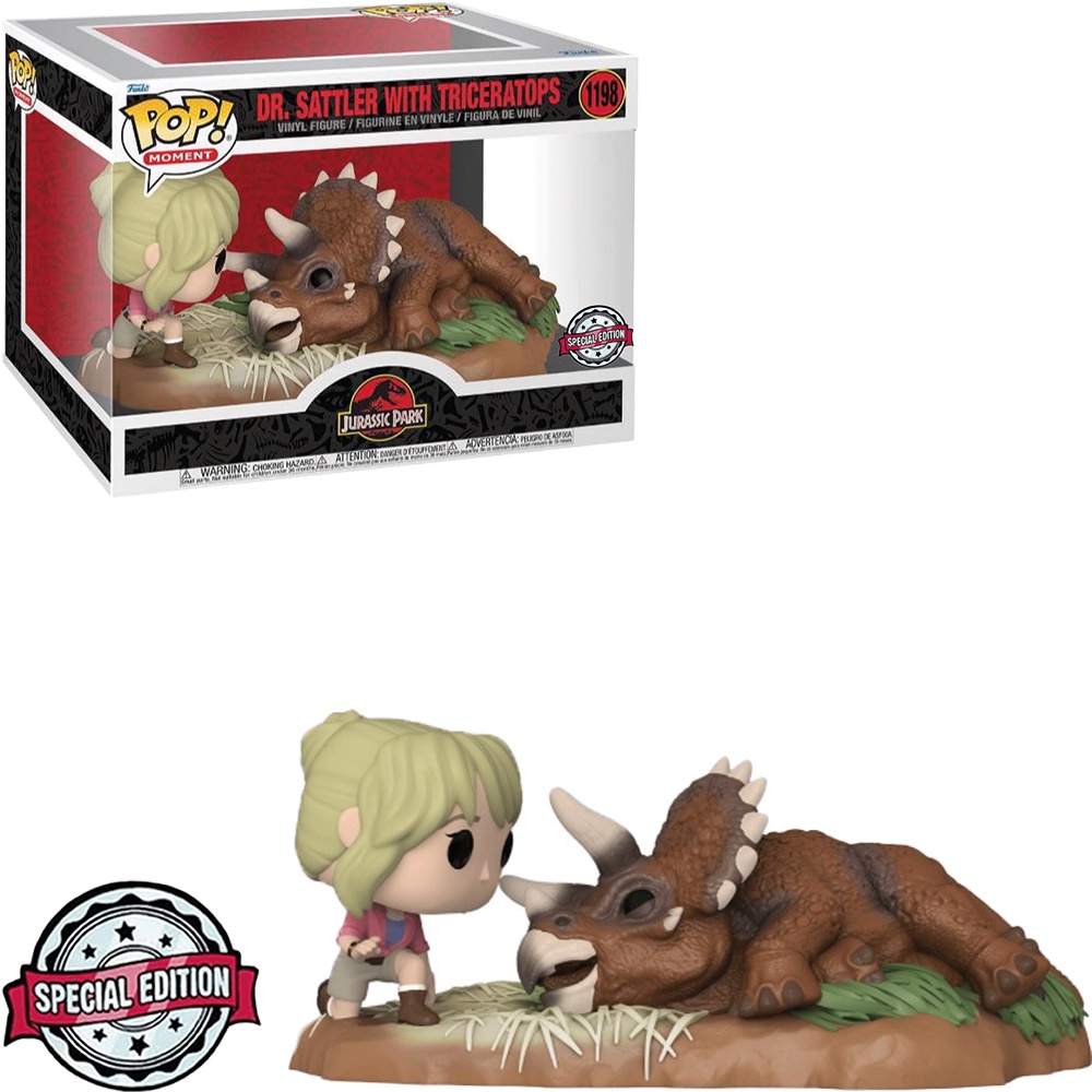 FUNKO POP  JURASSIC PARK EXCLUSIVE - 1198