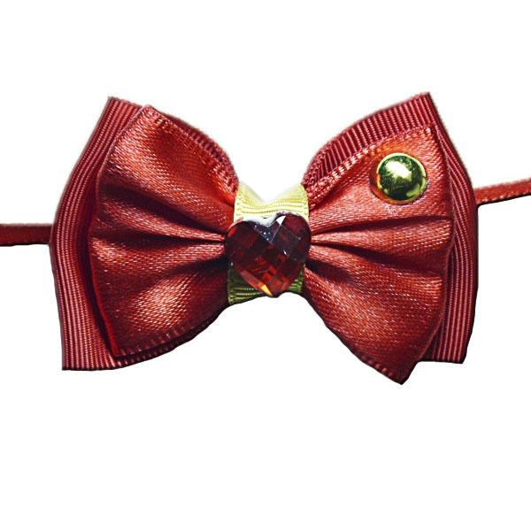 Gravata Borboleta Pet LUXO Cachorros e Gatos Pequeno Porte LUXO 01(UMA) Unidade