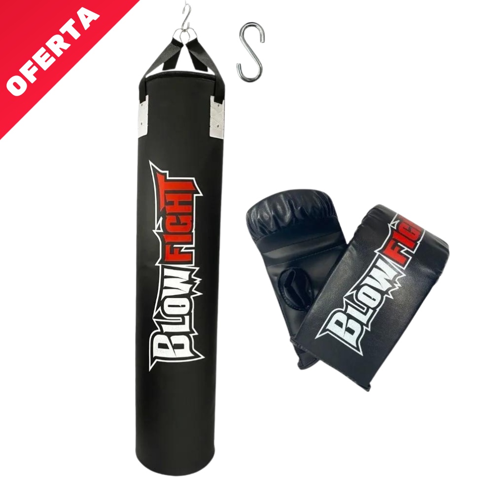 Saco De Pancada 160 cm Boxe Muay Thai Profissional + Luva Bate Saco ...