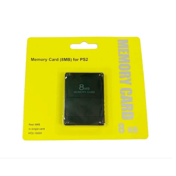 Memory Card 8mb E 16mb Cartão De Memória Ps2 Playstation 2 Lacrado Pronta Entrega