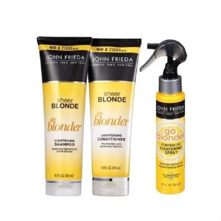Kit Clareador John Frieda Lightening Go Blonder Trio