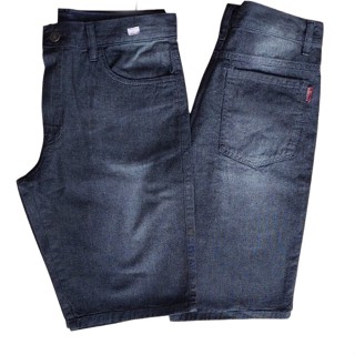 Bermuda Masculina jeans preta plus size 100% algodão cód.805/806