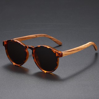 Nova Moda Bambu Pernas De Madeira Polarizadas Óculos De Sol Textura Retro Homens E Mulheres Primavera