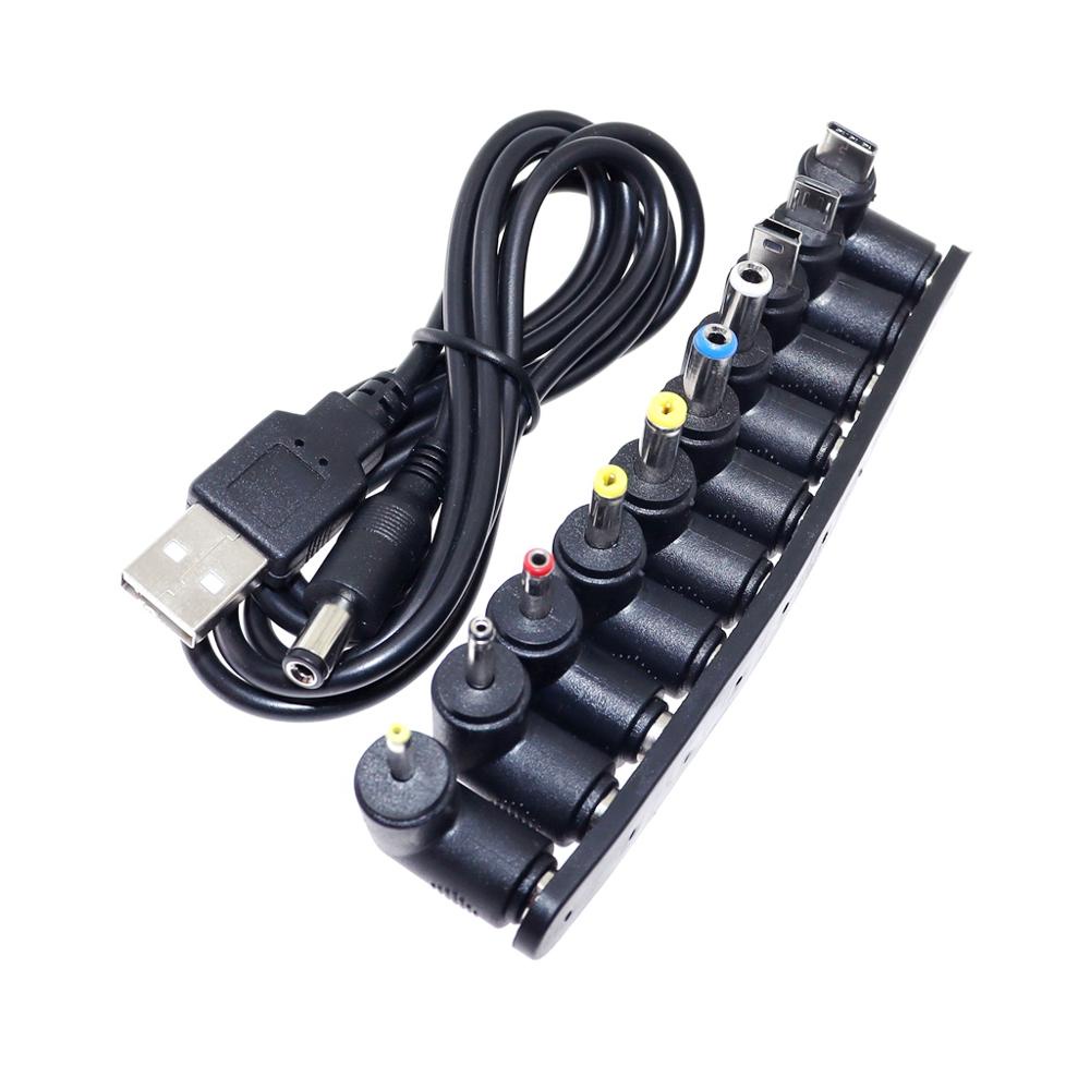 Cabo De Alimentação USB Para DC Carregamento Universal Adaptador De Conector De Mini Alto-Falante Do Ventilador Router