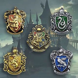 Harry Magic Broche Periférico De Alfinete Hogwarts Gryffindor Slytherin Broches De Metal Crachá Jóias De Lapela em Oferta na Shopee