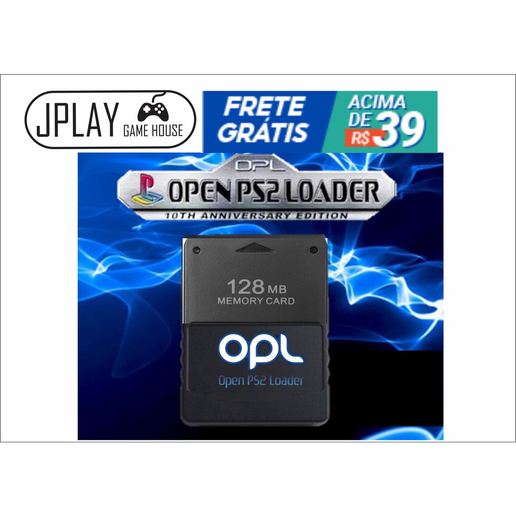 Memory Card Com Opl Para Ps2