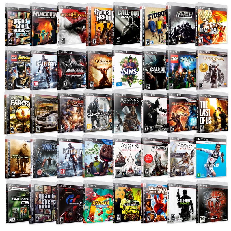 Jogos Para Playstation 3 Original Mídia Física - Games - Usado