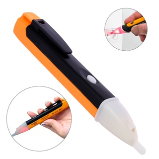 Caneta Detectora de Tensão AC Alerta Sonoro Corrente Elétrica Teste com Pilhas em Oferta na Shopee