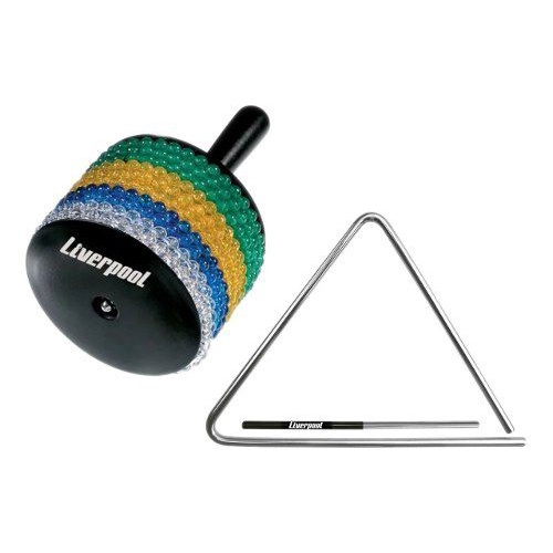 Kit Afuche Tampa Preta AF PR + Triangulo Aço TR 30 Liverpool