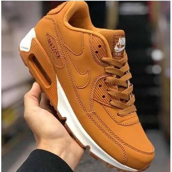 Tênis nike air hotsell max 90 leather feminino