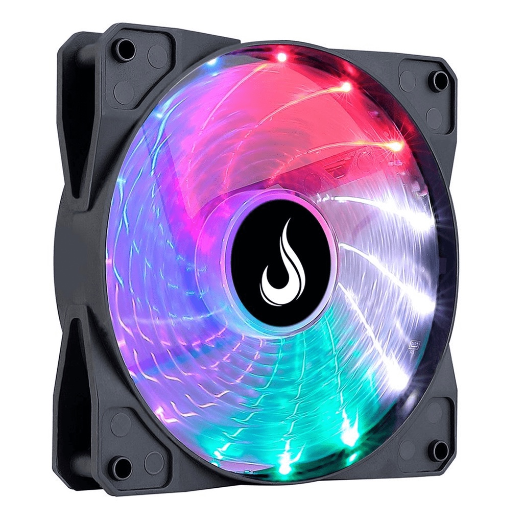 Cooler Fan 120mm 12v Ventoinha para Gabinete Pc Gamer 12cm LED Rgb