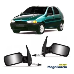 Par Retrovisor Palio 96 97 98 99 00 4 Portas Com Controle