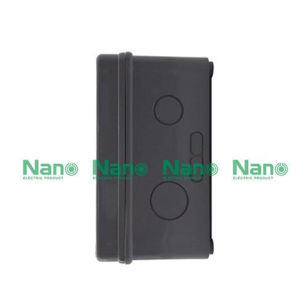รูปสินค้า NANO Electric® NANO-204B กล่องกันน้ำพลาสติก ฝาทึบ ขนาด W149xH149xD82.50 mm (JUNCTION BOX IP65) สีดำ