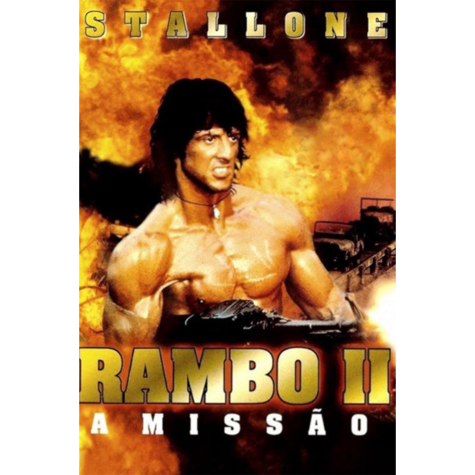Dvd Rambo 2 A Missão Dublado e Legendado