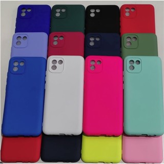 Capa Capinha Case Samsung Galaxy A03 Silicone Aveludada com proteção de câmera