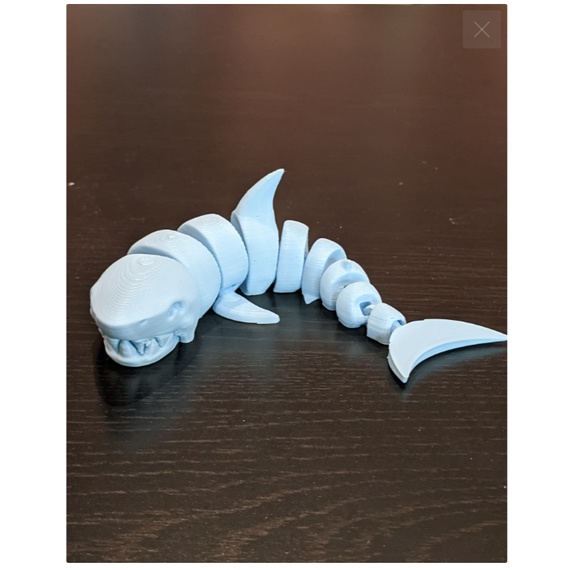 Tubarão Articulado Decorativo 16 cm em Oferta na Shopee