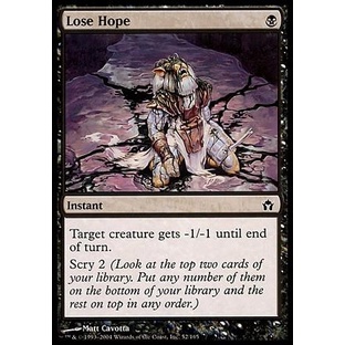 Perder a Esperança - Magic The Gathering